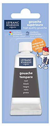 LB EDU GOUACHE 20ML NOIR