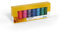Mettler Poly Sheen Pastels-Kit 8er Nähgarn-Set: Hochglanzgarn für Stickereien und Dekorative Näharbeiten – 100% Polyester – PS81 Pastels-Kit - 200m Pro Rolle