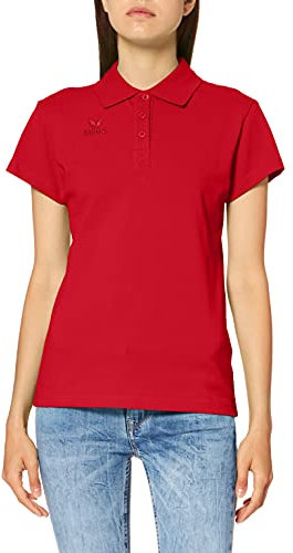 Erima Damen Teamsport Poloshirt (211352), rot, 38