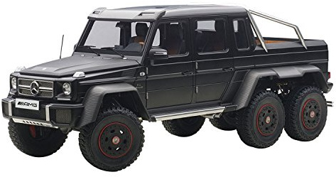 AUTOart – 76302 – Mercedes-Benz G63 6 x 6 AMG – 2013 – Echelle 1/18 – Schwarz Matt