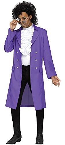 Fun World Prince Purple Pain Rock Costume Adult Men Standard