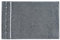 Vossen Quadrati Uni Gästetuch 3er Set Größe: 30 x 50 cm Farbe: 053 / dunkelgrau/weiß