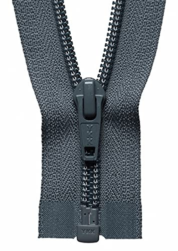 YKK Coil Zip, No. 578 Dark Grey, 56 cm Length