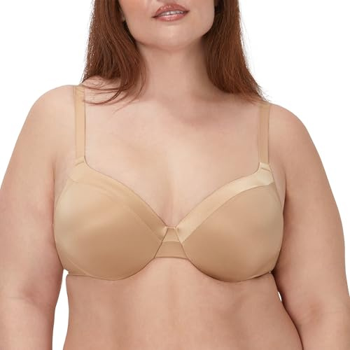 Maidenform Womens Comfort Devotion Underwire Bra, Full Convertible T-shirt Bra Extra Coverage, Body Beige, 36D US