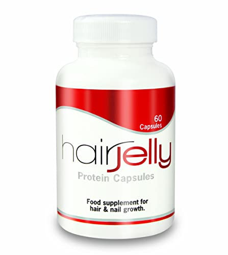 HAIRJELLY- Hair Growth Supplement. Ideal Protein Supplement for Suffers from: fine, thinning or weak Hair. Hair which is thinning Due to Breakage, or Hair Loss Due to Dietary Problems.