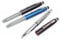 2x Touchpen Kugelschreiber mit LED Licht & Touchscreenstift / 1x schwarz + blau