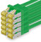 1aTTack.de Câble Réseau Cat7 Cat 7 10 GB/s SFTP - 10x 1,5m - RJ45 Ethernet LAN DSL Routeur Modem - Vert
