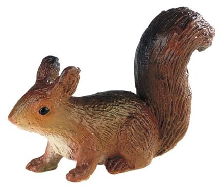 Bullyland 64423-Figura, Scoiattolo, Alto Circa 3,5 cm, Figura Dipinta a Mano, Senza PVC, per Bambini per Il Gioco d'immaginazione, Colore Variegato, 64423