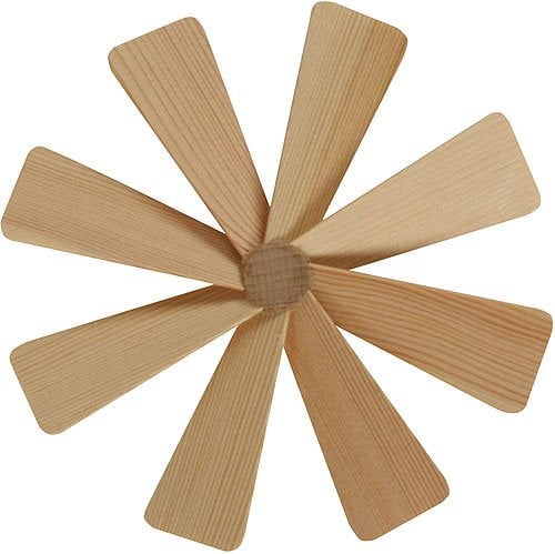 Dregeno Seiffen Weihnachtspyramide Flügelrad für Weihnachtspyramide - Durchmesser = 13cm - Original Erzgebirge