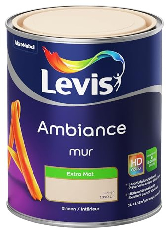 LEVIS Ambiance Mur Extra Mat - Lin - 1 L