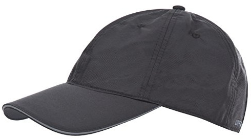 Trespass Mens Cosgrove Quick Dry Baseball Cap (One Size) (Black)