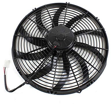 Ventilador Spal 285mm ala 255mm 1430m³h Motorsport 12V VR6 Turbo 16V OPC 12V 1047008