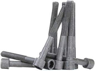 Ajusa 81013300 Head Bolt Set for Select Toyota vehicles with 2.0L engine: 1990-93 Celica, 1991-95 MR2; Set of 10