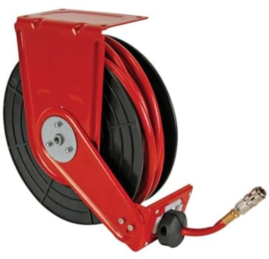 Perel Kabelhaspel Metaal pneumatische 15 m Ø33 x 12.5cm