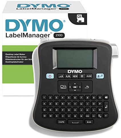 Dymo LabelManager 210 D Étiqueteuse électronique N&B Rouleau 9/12 mm 180 ppp Clavier Azerty