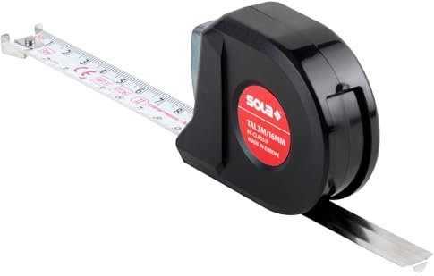 Sola 4000855064 Taschenrollbandmaß 2 m ABS-Ku.-Gehäuse Talmeter
