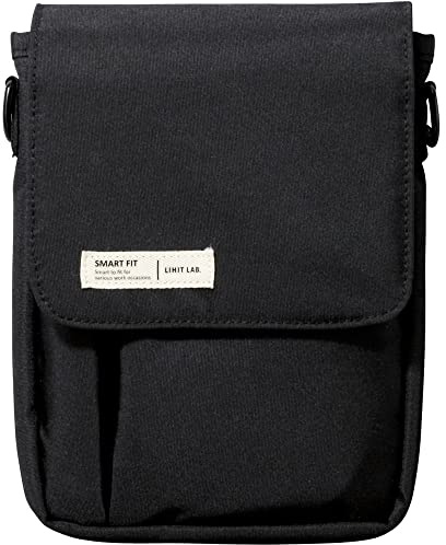 LIHITLAB Belt Bag, 7.1 x 5.1 Inches, Black (A7574-24)