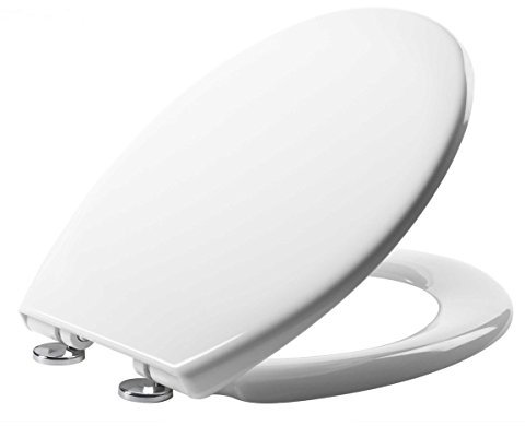 e-Plumb 23607 Linn Soft Close Toilet Seat, White