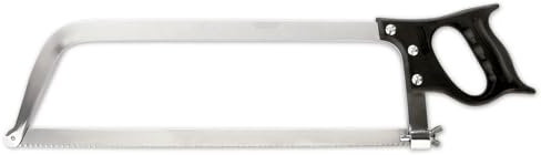 Arcos Utensilios Profesionales - Sierra de Carnicero - Hoja de Acero Inoxidable 430 mm - Mango de Polipropileno Color Negro