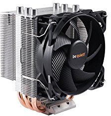 be quiet! Pure Rock Slim CPU-Luftkühler Prozessorlüfter für Intel und AMD BK008