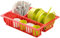 Ecoiffier-Egouttoir garni et 17 Accessoires, Multicolor, (7709)