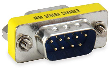 Equip Gender Changer 9Pol St/Mini