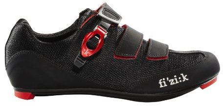 Fizik Herren R5 Uomo Rennradschuhe, Herren, R5M1030-2014-43, schwarz/rot, 43 EU