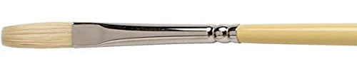 Winsor & Newton Artists Pinceau Soie de Porc Plat Manche Long N°6