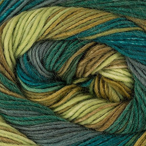 Lang Yarns Sockenwolle 150 g Jawoll Magic 6-fädig, Fb. 18 grün-türkis