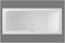 Baignoire acrylique blanc rectangulaire 170 x 75 cm