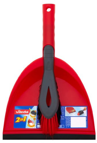 Vileda Staub Pan & Brush Set Single