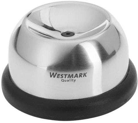 Westmark Épine de Eid/Pique-œufs, Design noble, Acier inoxydable, Argenté/Noir, 10812280
