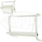 Soporte dispensador de pared, para bobina de papel industrial