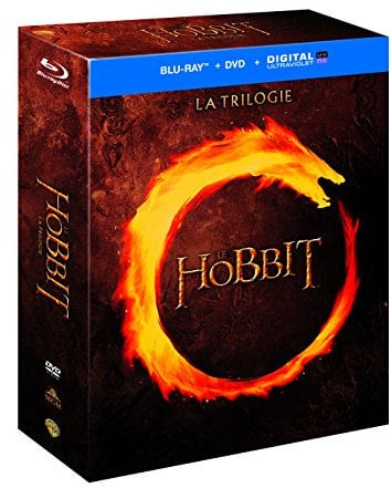 Coffret trilogie le hobbit : un voyage inattendu ; la désolation de smaug ; la bataille des cinq armées [Blu-ray] [FR Import]