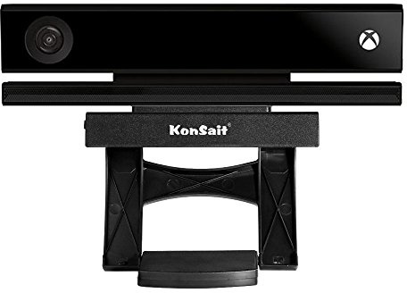 Kinect TV clip de montaje para Xbox uno, Konsait ajustable TV Soporte Mount clip Holder para Xbox ONE Kinect 2,0