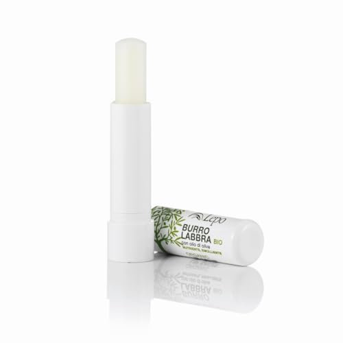 LEPO | Bio-Lippenbutter mit Olivenöl, intensive Pflege für weiche und hydratisierte Lippen