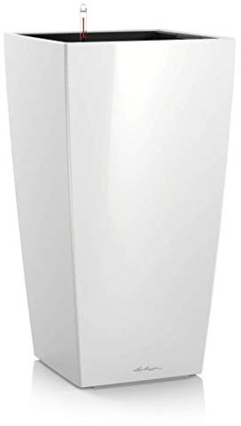 Lechuza Pflanzsäule Cubico 50 weiß Hochglanz 18161