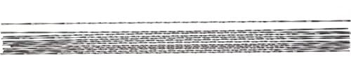 Pebaro 134-1 12 Spirallaubsägeblätter für Holz und Kunststoff, Laubsägeblätter 130 mm, Basteln mit der Laubsäge, gehärtet, passend für alle Pebaro Laubsägen