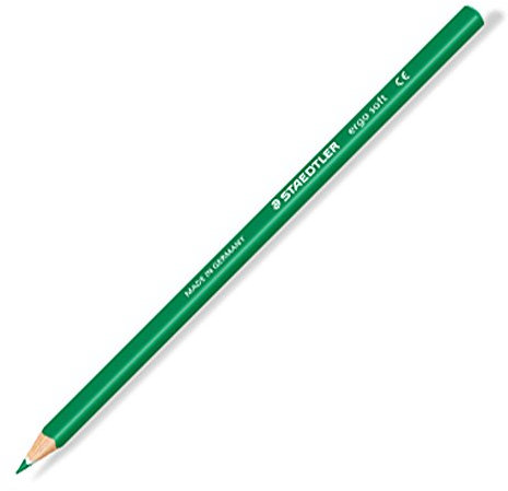 Staedtler 157-5 Farbstifte, Uws und Trockenmarker Einzelfarben Ergo Soft grün