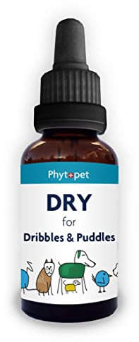 Phytopet Dry, All Natural Cat and Bladder Control for Small Pets, Herbal Cat and Dog Incontinence Products, 30ml - 100% Herbal Phytopet Pet Supplies