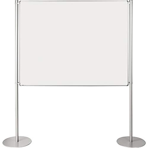 Ultradex Stellwand Grundelement 2000x1200mm beidseitig Whiteboard Tellerfuß