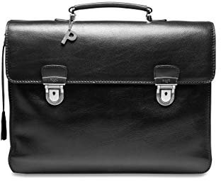Picard Toscana, Herren Kuriertasche, Schwarz, 41x31x10 cm (W x H L)