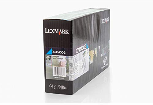 Lexmark X746A3CG Tintenpatrone für X746/X748 Cyan
