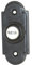 House of Brass Black Stepped Shaped Bell Push with China Press