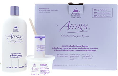 Avlon Affirm Sensitive Scalp Creme Relaxer 20 Application