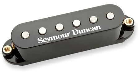 Seymour Duncan STK-S4B Humbucker Single Size Stack Plus Strat Pickup für E-Gitarre Schwarz