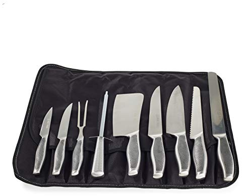 Ross Henery Professional Japanese Style Premium Stainless Steel 9 Piece Chefs Knife Set