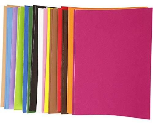 EVA-Schaum Blätter A4 21x30 cm Stärke 2 cm selbstklebend 30 Blatt