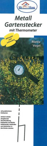 My Home Metall-Gartenstecker Vogel