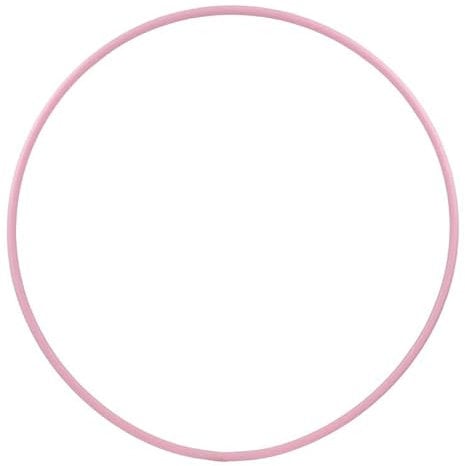 HOOPOMANIA Hula Hoop Rohling 16mm [70cm - rosa] einfarbiger Kunststoffring aus HDPE
